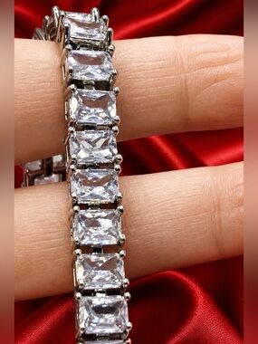 AAA Austrian Crystal Emerald-Cut Rectangular Gemstones. Brand new! Never worn.